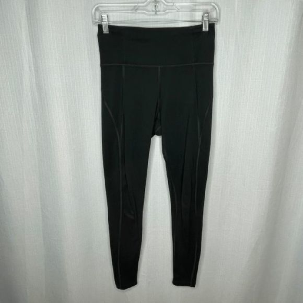 Girlfriend Collective Black‎ High Rise Leggings